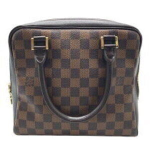 Louis Vuitton Brera Handbag Brown Damier Leather